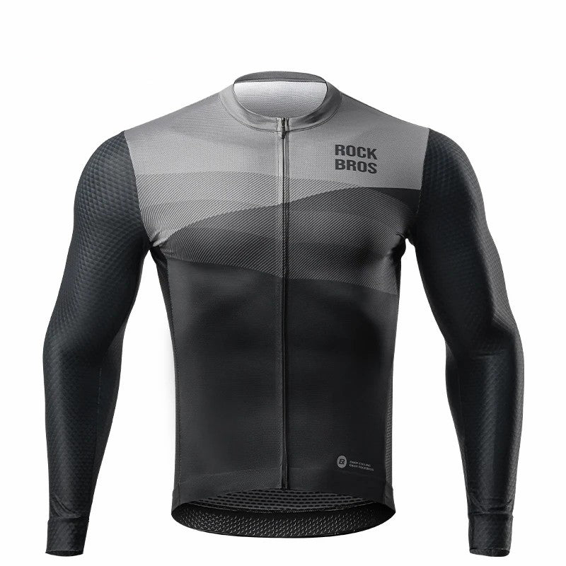 ROCKBROS rk2008 Spring Autumn Long Sleeve Top Windproof Cycling Jacket ROCKBROS rk2008 Spring Autumn Long Sleeve Top Windproof Cycling Jacket